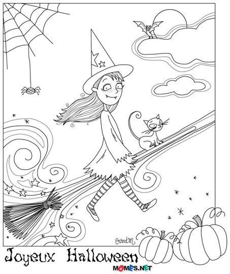 rub coloriage halloween