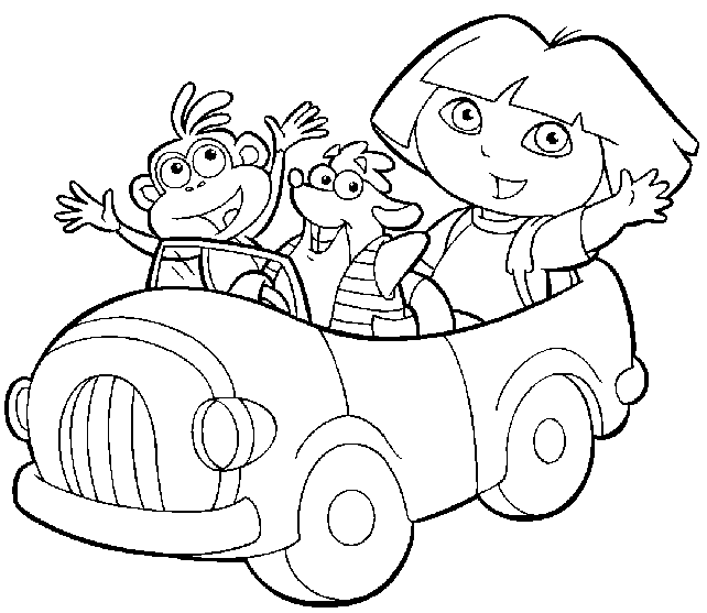 tater cars coloring pages - photo #2