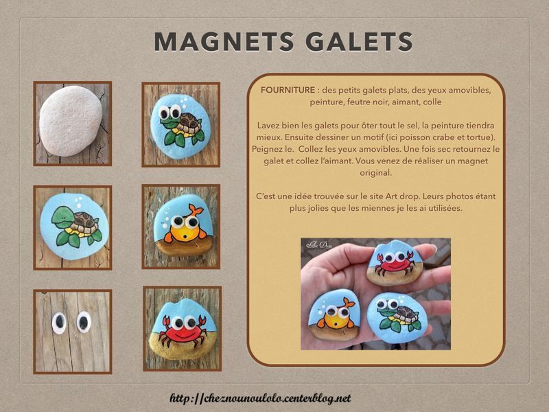 Galets magnets